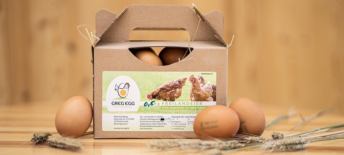 Greg Egg 500g Box (verschiedener Größen)